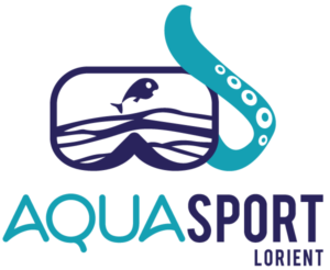 Logo Aquasport en couleurs sur fond transparent